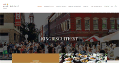 Desktop Screenshot of kingbiscuitfest.org