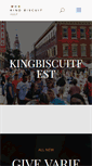 Mobile Screenshot of kingbiscuitfest.org